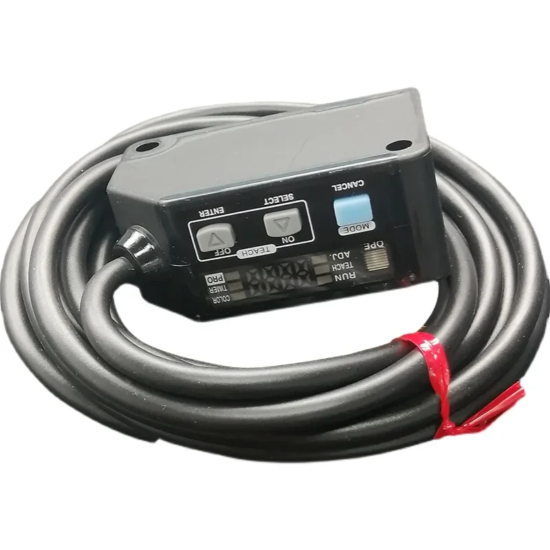 For LX-101 LX-111-P digital display 3-color LED color code photoelectric color label sensor electric eye