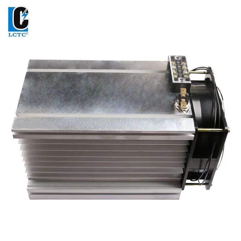 Y 200 150A 200A 250A Radiator Heat Sink With Fan For  3 Three Phase SSR Solid State Relay