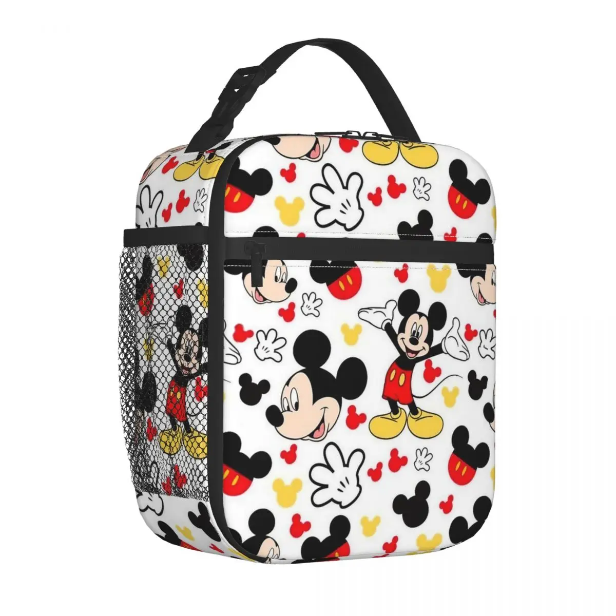 

Mickey Mouse Cute Cartoon Insulated Lunch Bags Cooler Lunch Container Portable Tote Lunch Box Food Bag Office Outdoor