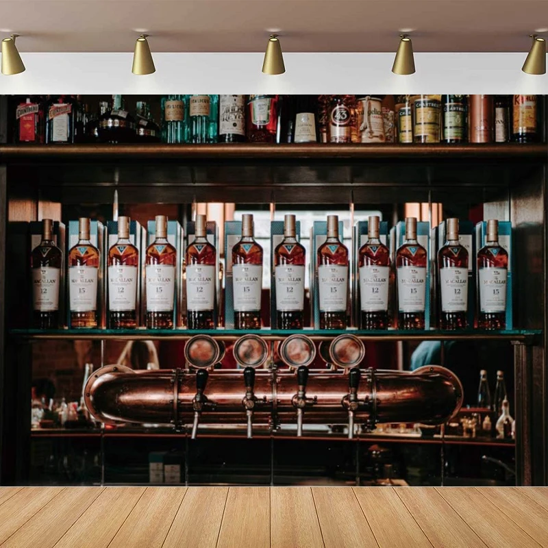 

Фон для фотосъемки виски вино напитки алкоголь кафе ресторан бар баннер столовая клуб фон интерьер декор плакат