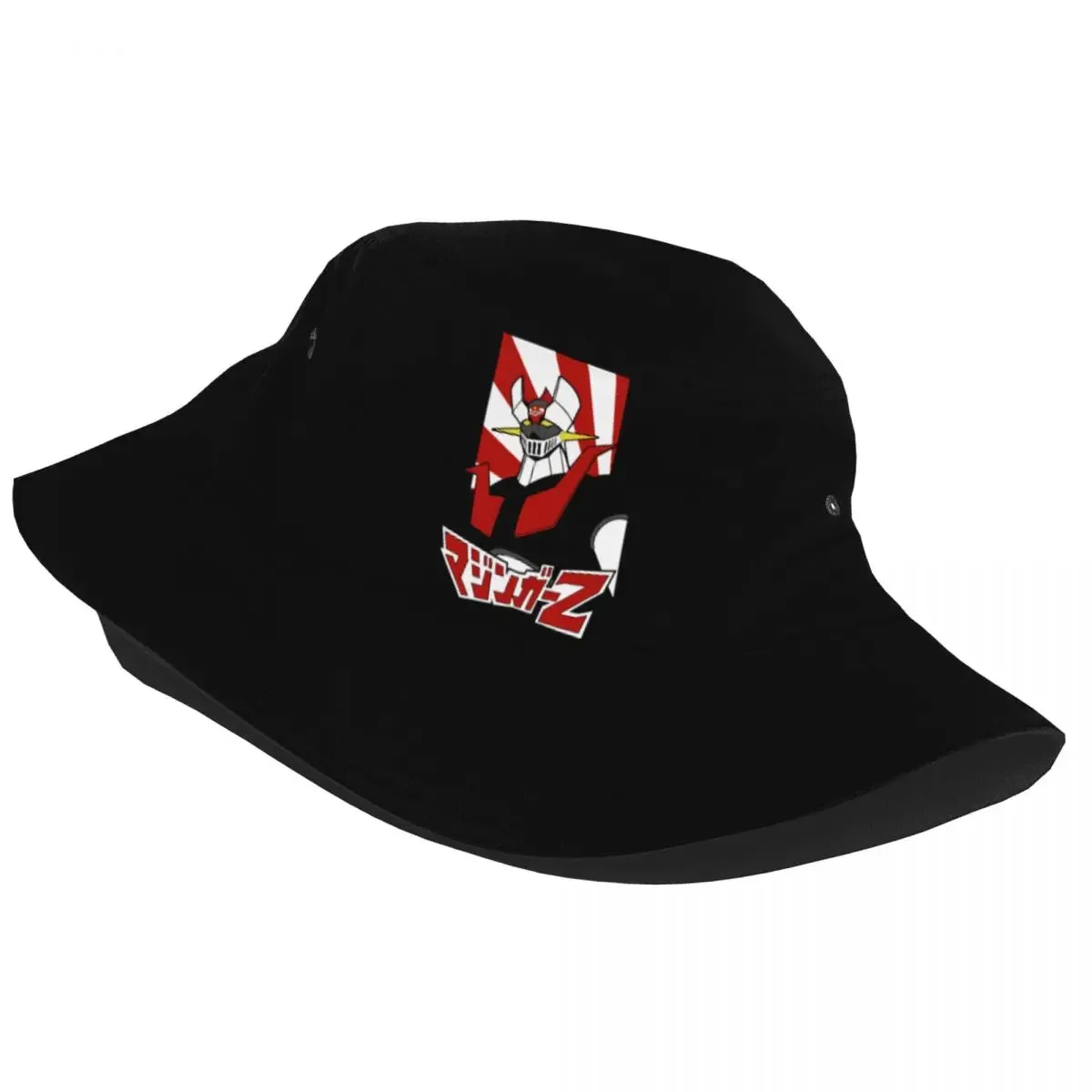 Z Manga Bucket Hats Men Women Camping Goldorak Grendizer Actarus Fishing Hat Summer Beach Hatwear Boonie Hat