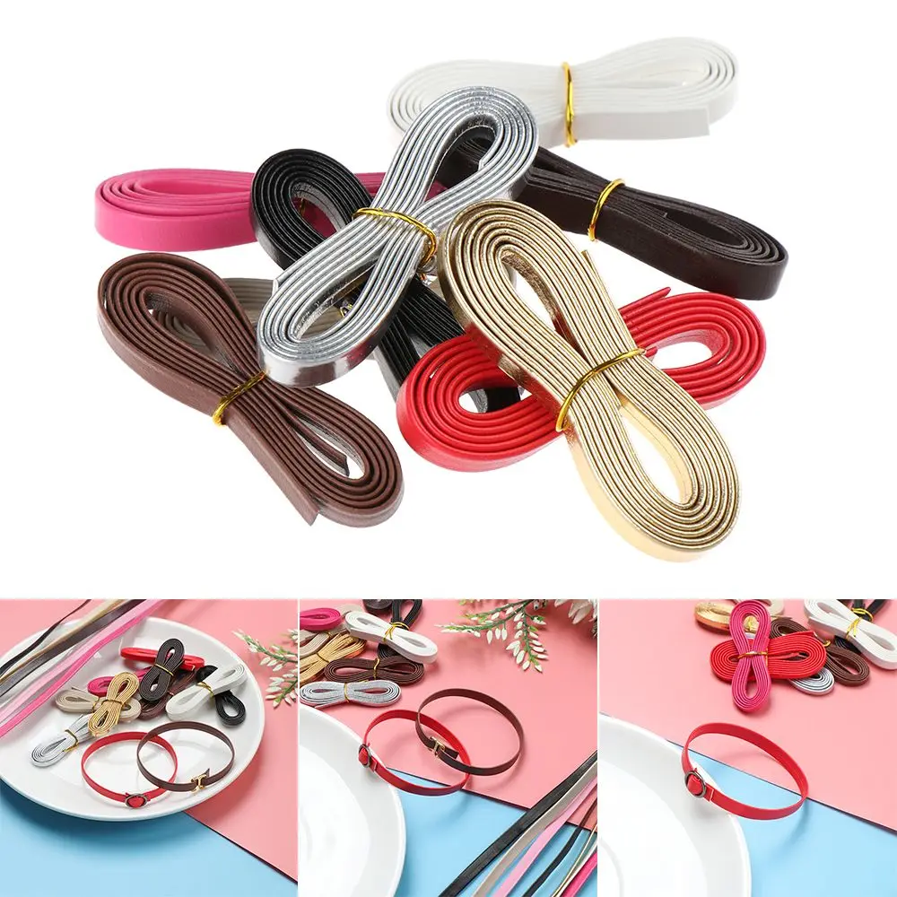 High Quality Length 50cm Super Mini Handmade Belt Material Doll Waist Belts Kids Educational Toys DIY Clothes Accessories
