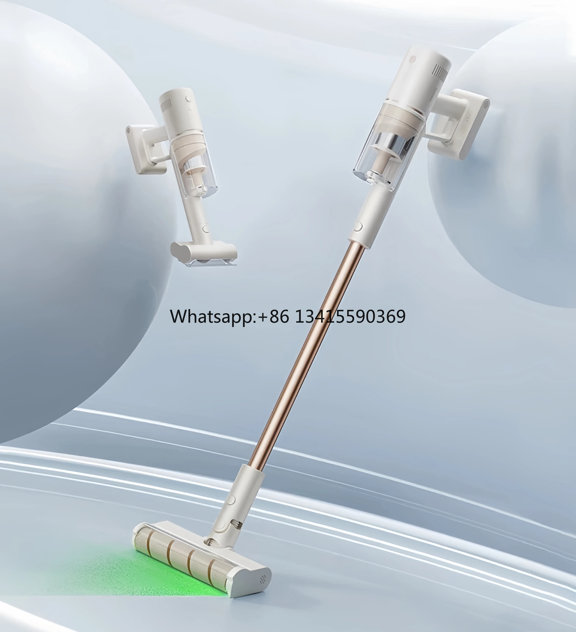 

US/EU Multifunctional Cordless Hand Held Vacuum Cleaner Lightweight 7mm Dust Revealing Technology Wet Dry Pet Hair Home Battery