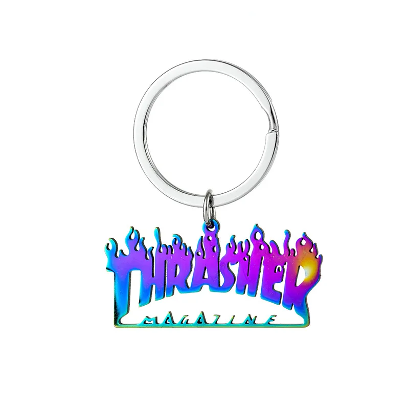 Thrasher Key Ring Sweet Key Chains DIY Jewelry Gifts