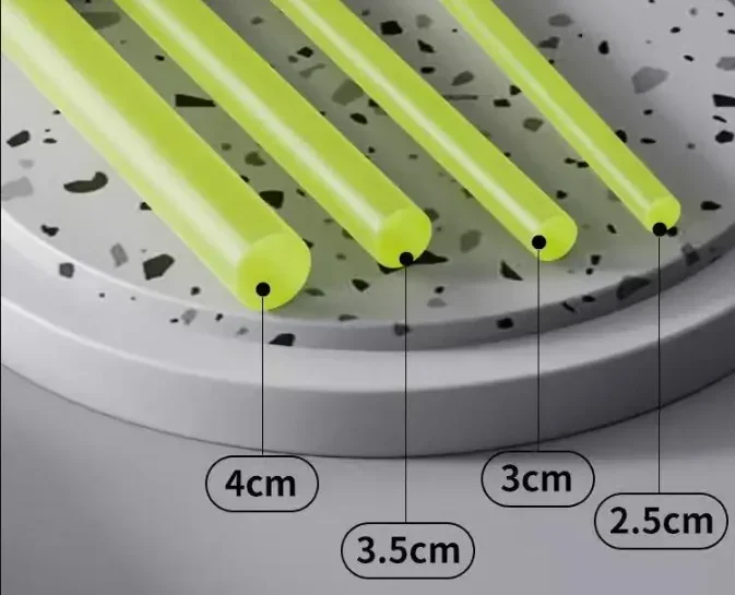 500mm Lange PU-Nylonstäbe, Polyurethan-Stäbe, Durchmesser 4mm-55mm, Härte 80A Shore – Detail 7