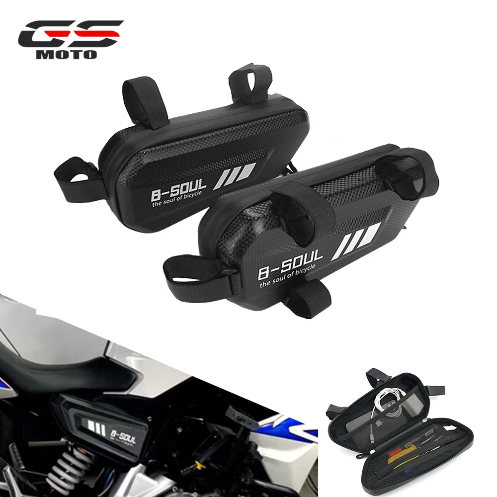 

For BMW C400GT C400X R1150GS R1150R R1200RT G650GS K1200R K1300R C 400 GT X Motorcycle Waterproof Triangle Side Bag Package Case