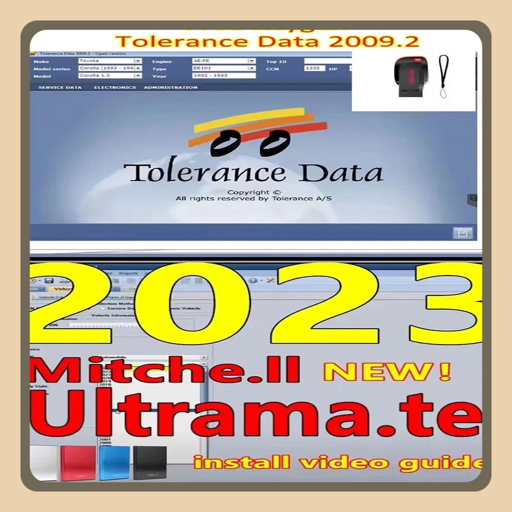 2025 Automotive Software Tolerance Data 2009.2 Free Keyboard Automotive Repair Program Data, 2023 MITCHellTRAMATE 2023 V7