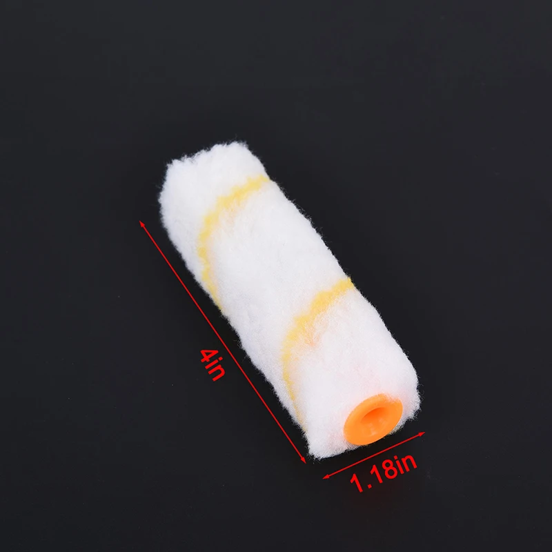 10pcs 4 inch Roller brush Craft Paint Foam Rollers Decorative Corner Roller Sponge Tool Sets