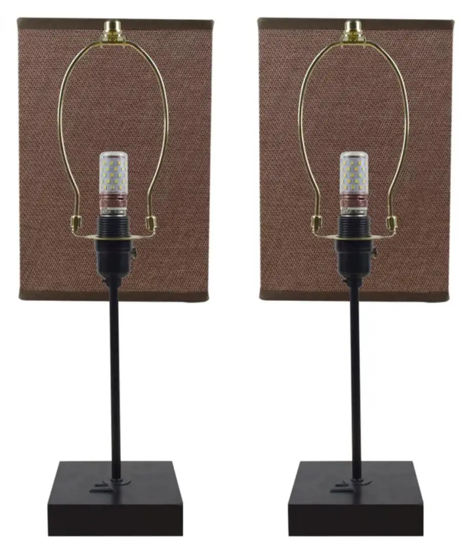 Metal Lampshade Bracket Desk Lamp Wall Lamp E27 Full Tooth Lamp Holder Bracket 41mm Horn Rack Harvard
