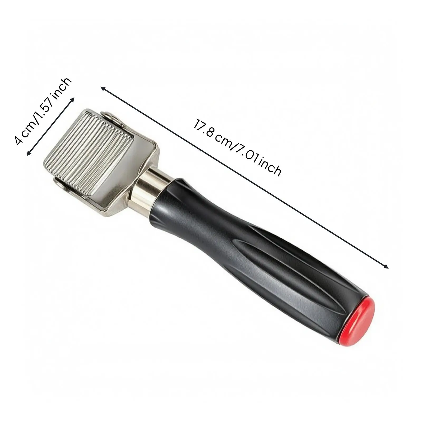 Tire Repair Roller Hand Tool with Bearing Smooth Rolling for Auto Workshop Stitcher Wheel Compact Pressure Applicator