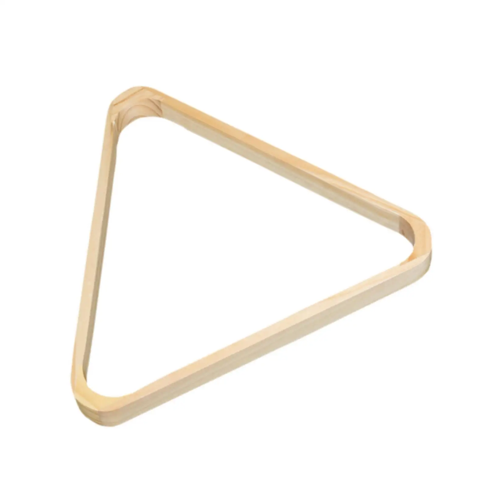 Pool Table Wooden Triangle Ball Rack Positioning Frame Sports Equipment for Billiards Game Room