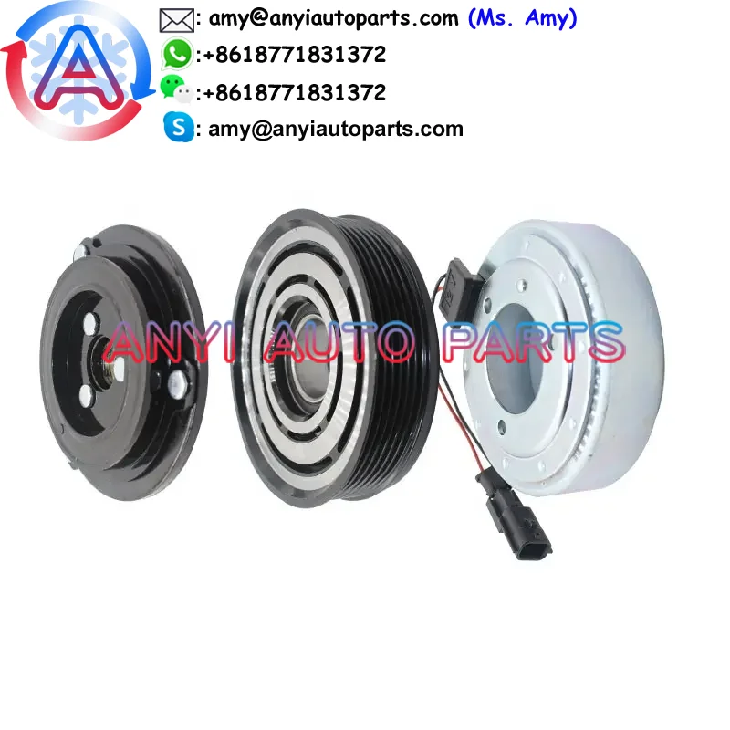 ANYI AUTO PARTS CA5024 CLUTCH ASSEMBLY DKS17D 6PK for RENAULT KOLEOS 141004C 92610JM01C 10347900