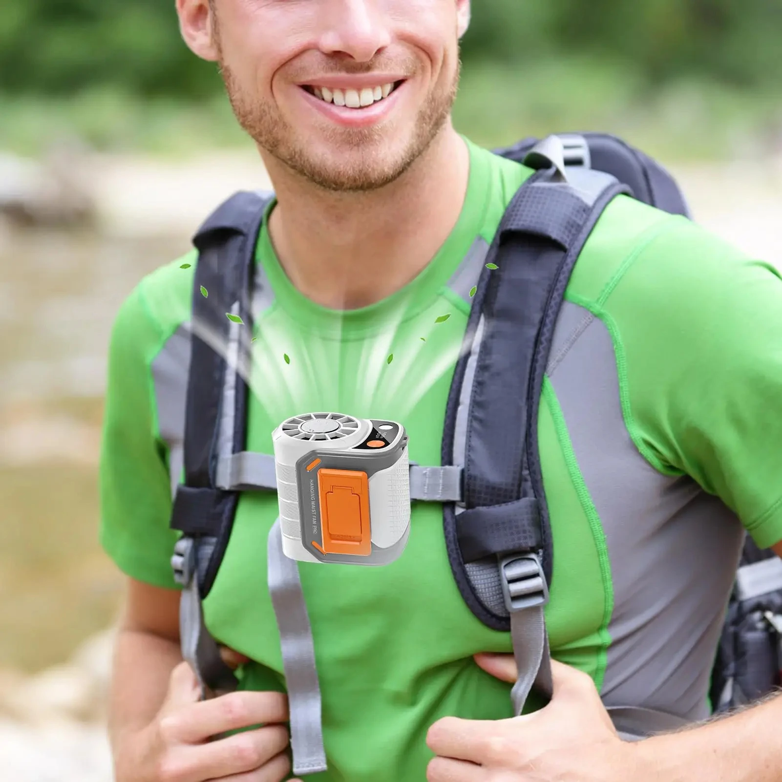 New Portable Waist Fan with US - Outdoor Usb Power Bank review and price