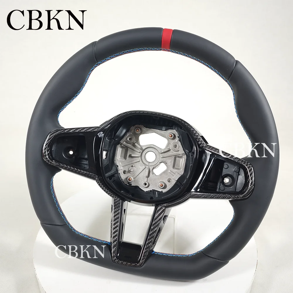 LCI CS Carbon Steering Wheel for BMW X3M X4M X5M X6M M2 M3 M4 M5 M8 F90 F95 G80 G82 G87 Direct Fit & Plug Play  2015-2024