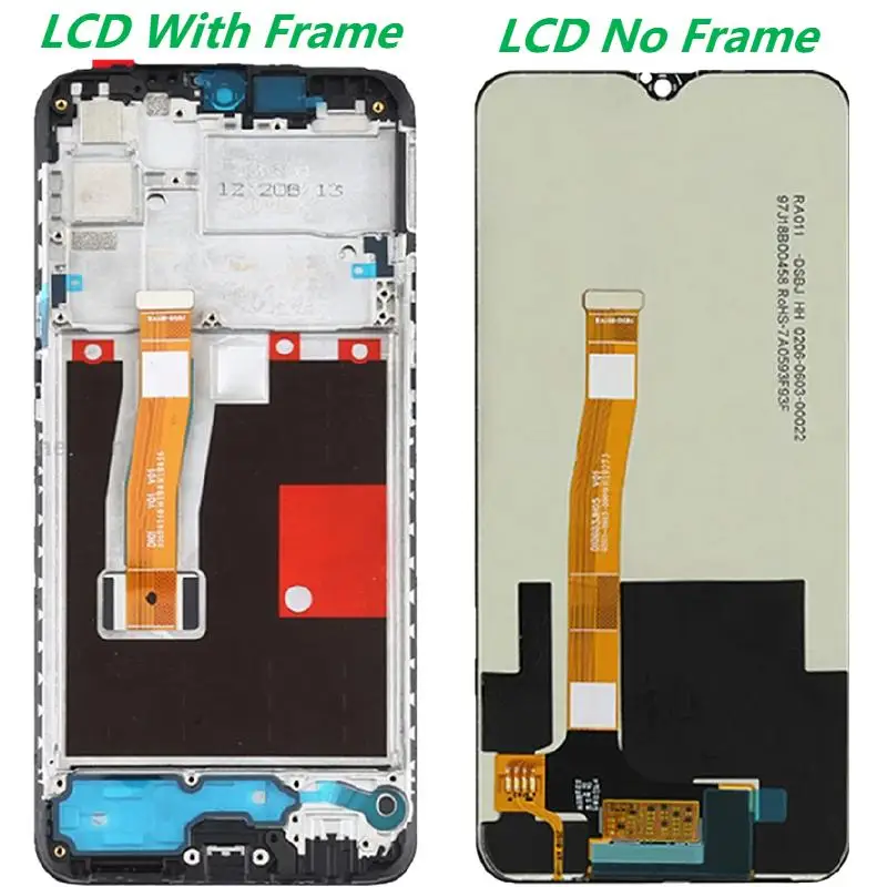 6.3 '' LCD For OPPO Realme 5 Pro LCD Display With Frame Realme 5 Pro RMX1971 LCD Touch Panel Screen Sensor Assembly Replacement