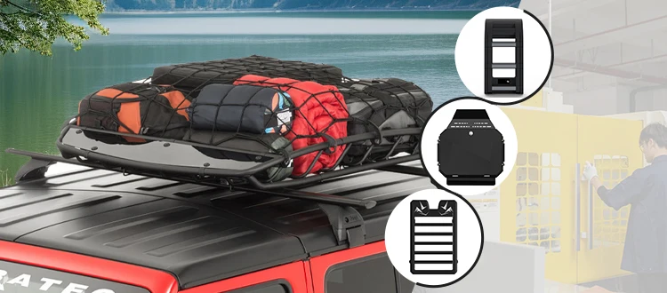 OEM Factory Direct Roof Top Luggage Easy Installation Aluminum Alloy Car Roof Platforms Rack