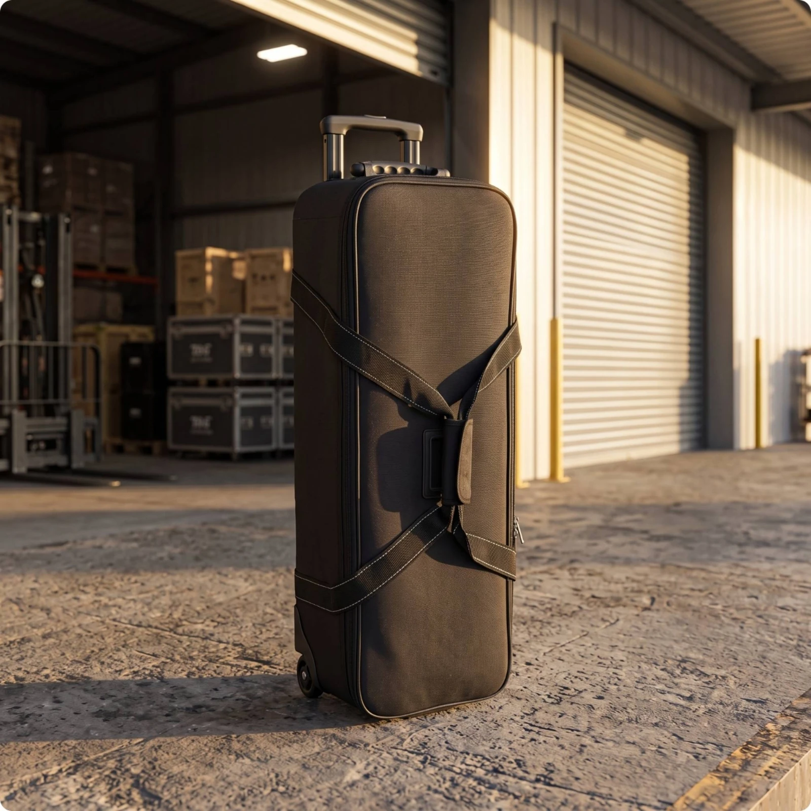 Photography Lighting Case - Lighting Bag with Dividers Waterproof Photography