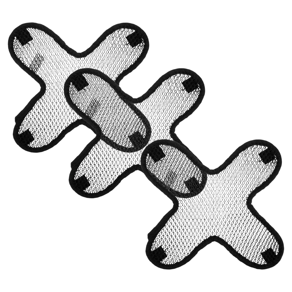 

3Pcs Safety Sweat-absorbing Pad Cooling Mesh Liner Hat Insert Replacement Washable Hard Cap Insert Construction Workers