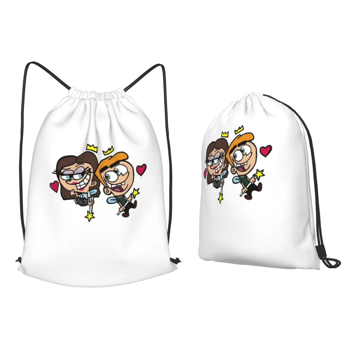 Julia Michaels And JP Saxe Backpacks Casual Drawstring Bags Sports Bag Book Bags for Travel School