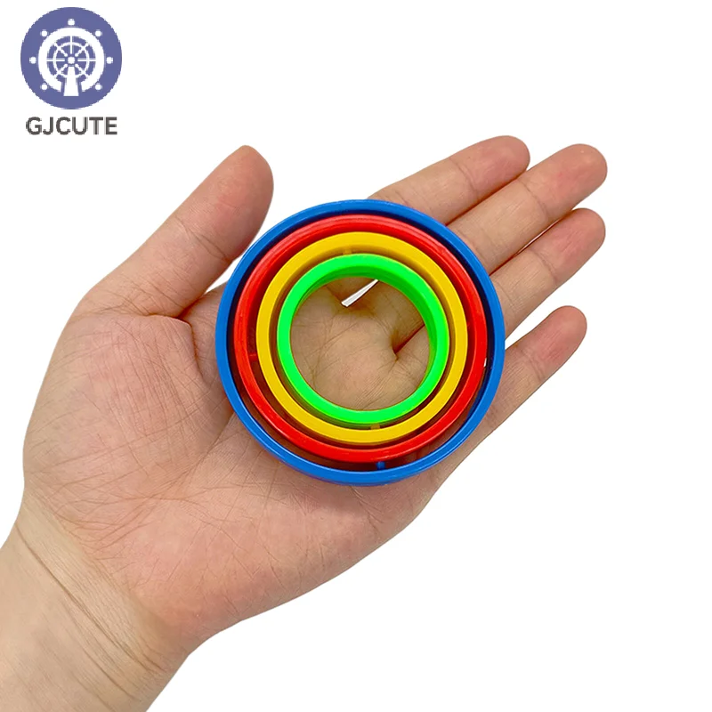 Finger Stress Relief Sensory Toy 3D Infinity Eversion Fingertip Gyro Spinner Stress Relief Toy For Child Adults Casual Gift