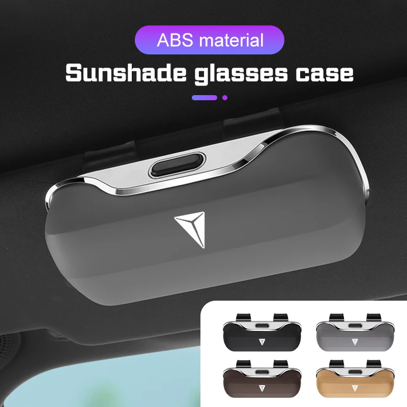 

For Changan Deepal S7 SL03 Deepal S07 S7 2023 2024 Car Visor Glasses Box Eyeglass Case Car Sunglasses Holder Storage Accessories