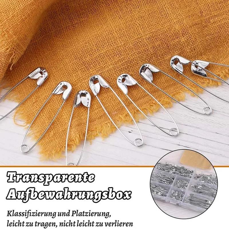 Rust Resistant Safety Pins for DIY Crafts
