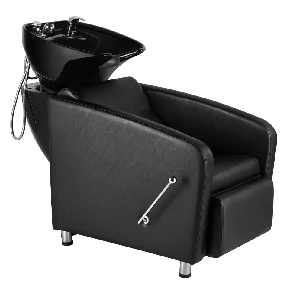 Comfortable Hair Salon Furniture Shampoo Sink and Hair Washer Chair