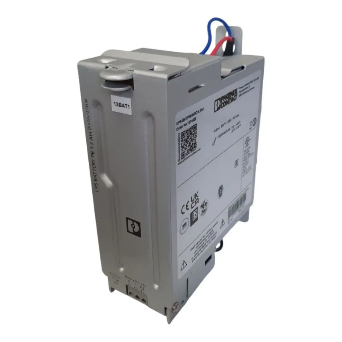 

UPS-BAT/VRLA/24DC/1.3AH 2320296 new model UPS-BAT/PB/24DC/1.2AH 1274520 Energy storage 1274520