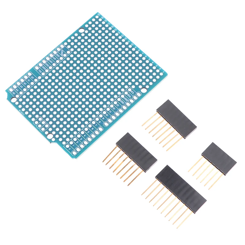 Prototype PCB Expansion Boards Shield FR-4 Fiber PCB Breadboards Pitch With Pins