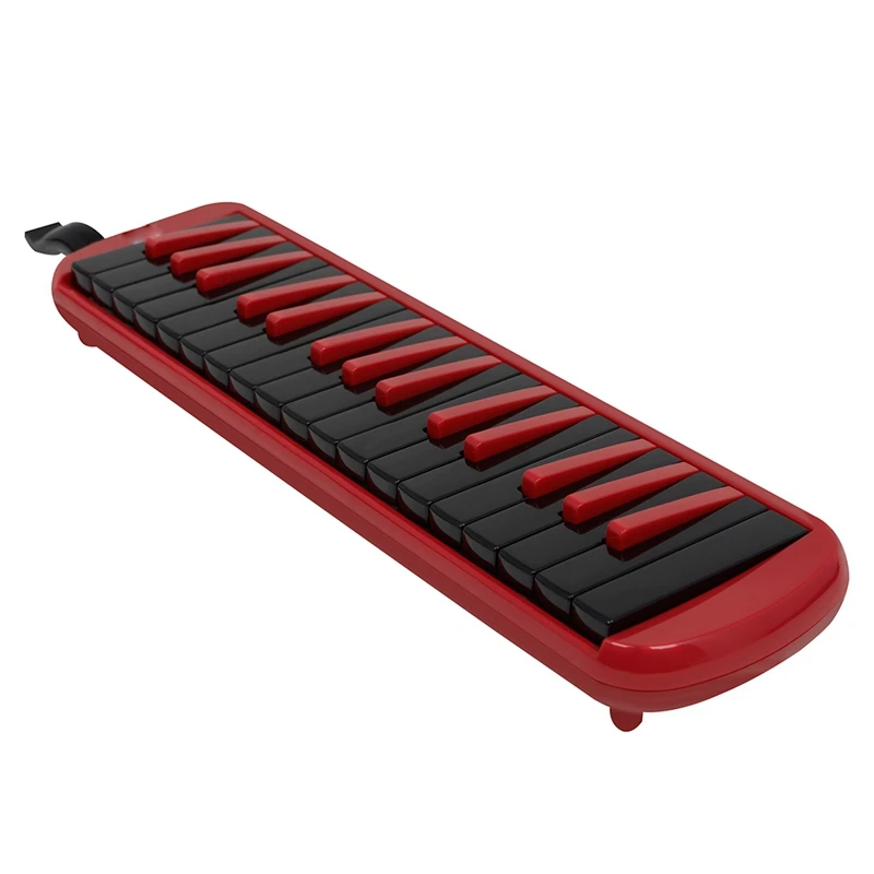 1Set 32-Key Play Harmonica EVA Piano Bag Piano Box Beginner Adult Teaching Musical Instrument Red And Black