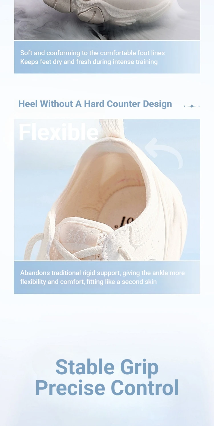 361 Degrees Barfuß-Damenschuhe ohne Einlegesohle, faltbar, leicht, atmungsaktiv, dünne Sohle, Damen-Yoga-Schuhe 682622209 – Detail 12