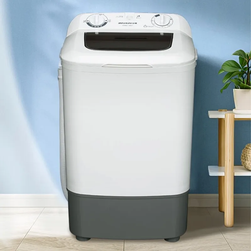 Semi-automatic washing machine large-capacity household small single bucket single wash rental dormitory washing machine