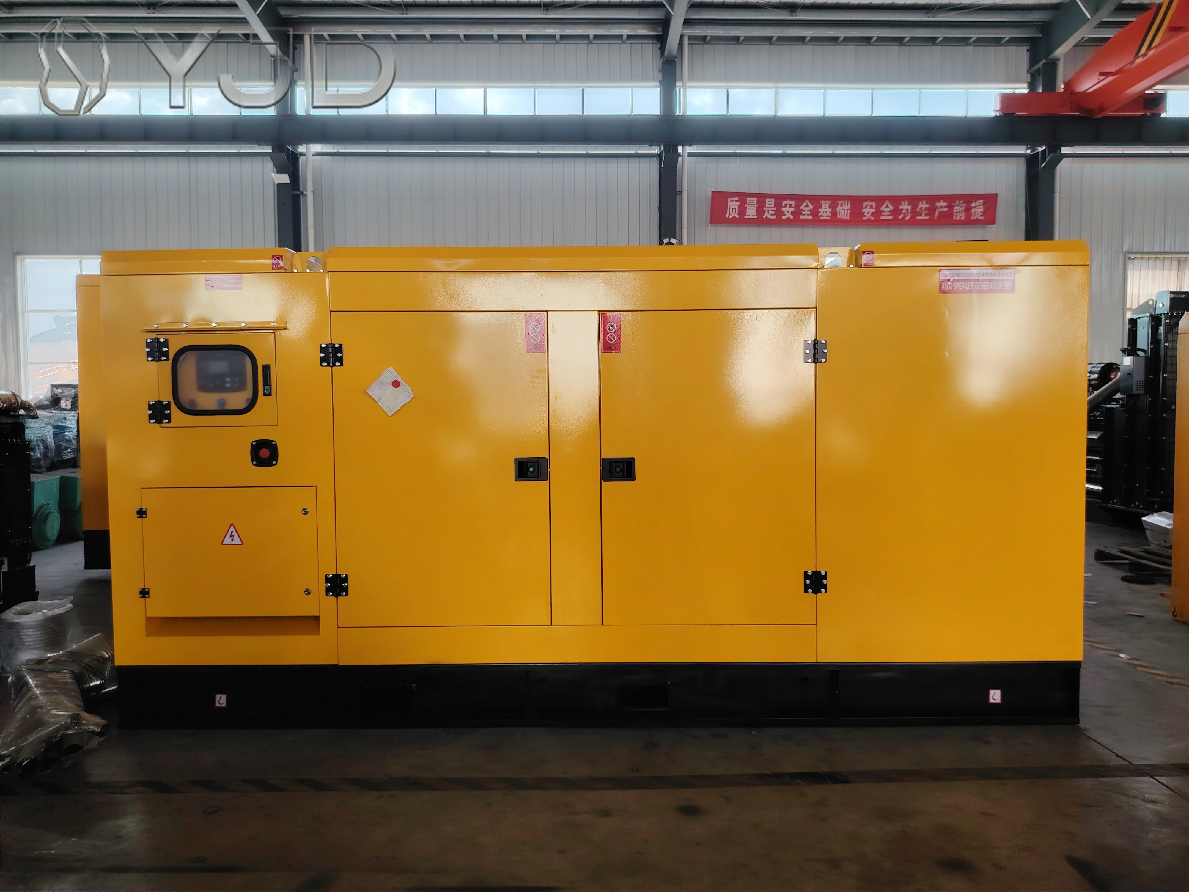 Reliable Open Frame Standby Diesel Generator Set 600/700/800 Genset with 1800 RPM Ac Three Phase Efficient and Dependable