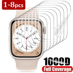 for Apple Watch 9 8 7 45MM 41MM Watch SE 6 5 4 44MM 40MM for Apple Watch Ultra 2 49MM Screen Protector Hydrogel Film Foil