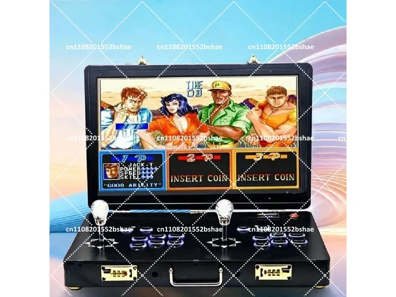 Portable Joystick Game Console 21 Inch Screen Home Street Machine Cover Folding