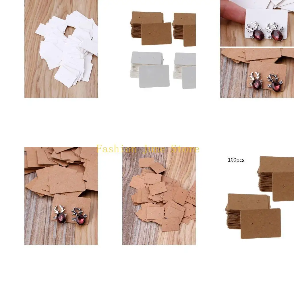 

N5KA Hand Draw Cardboard DIY Card Clothing Garment Label Tags for Arts Weddings