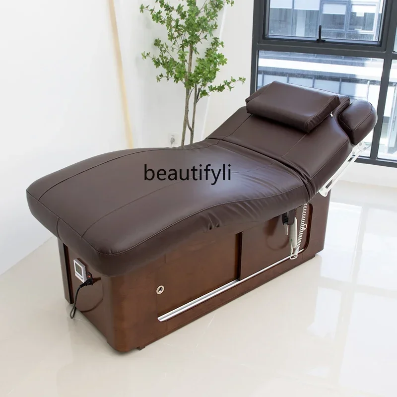 Electric Beauty Bed Beauty Salon Massage Massage Couch Constant Temperature Heating Physiotherapy Bed Massage Bed