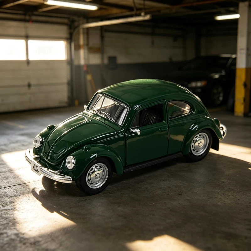 Maisto 1: 24 simulation Volkswagen Beetle alloy car model,doors can be opened suitable for collection and can be given as a gift