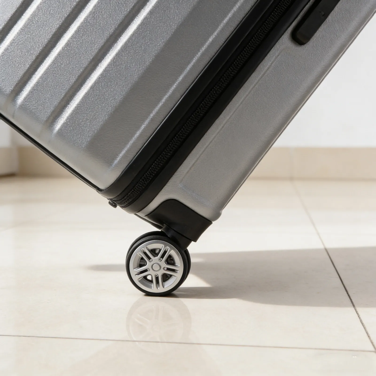 4Pcs Luggage Swivel Wheels Stable Rubber Replacement 50x12mm Quiet Smooth Travel Suitcase Trolley Wheel Repair Parts Noise