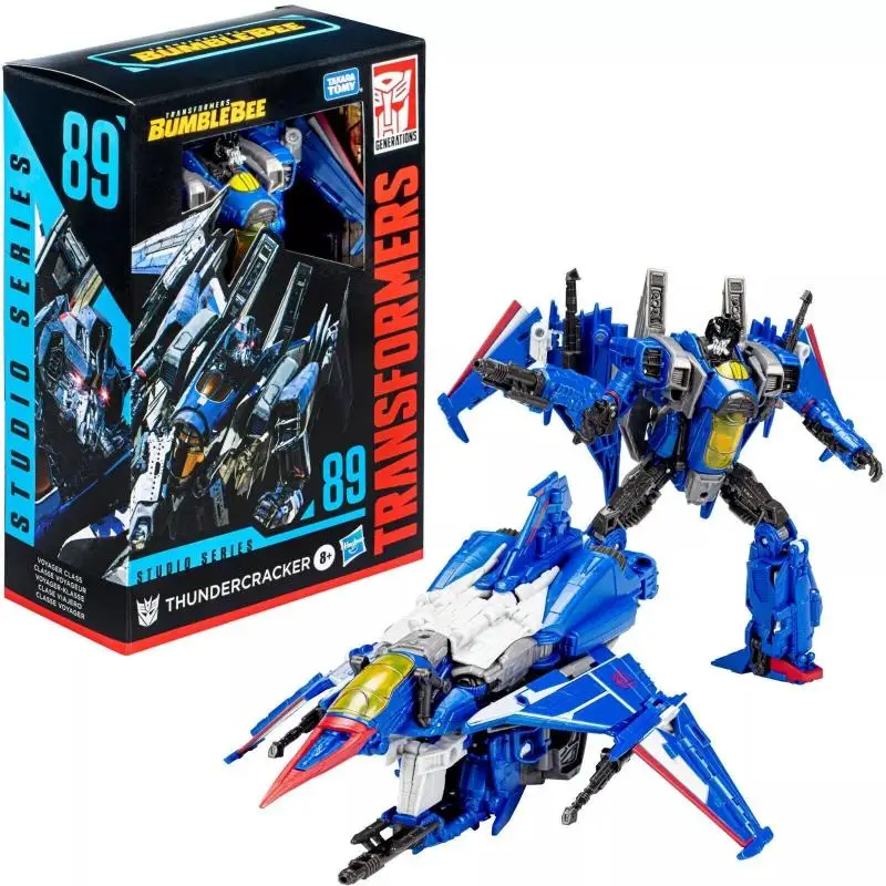 TAKARA TOMY Transformers Toys Studio Series 89 Voyager Class Bumblebee Thundercracker 6,5-Zoll-Actionfigur Geschenk SS89