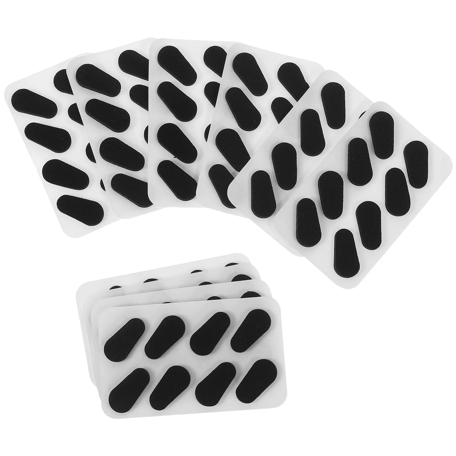 

80Pcs Eyeglass Nose Cushion Replacement Soft Eva Foam Anti-Slip Pads for Glasses and Sunglasses Comfortable Lightweight Support