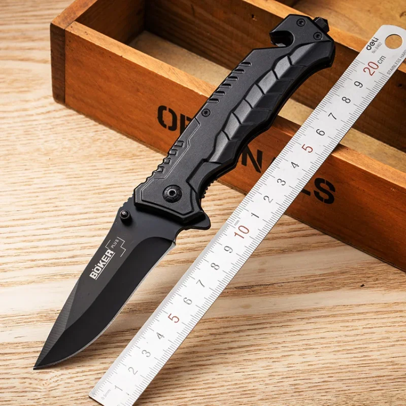 

Outdoor Folding Knife Defensive Wilderness Survival High hardness Sharp Military Knife Wilderness Camping Folding Knife2023