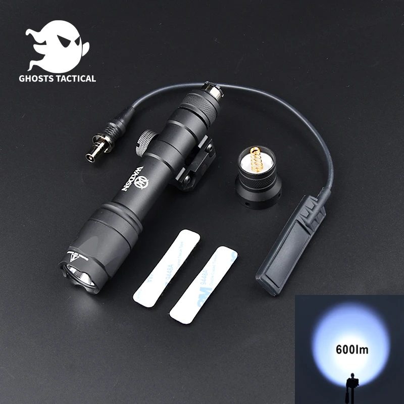 

WADSN Surefire M600 M600C M300 Tactical Scout Light Rifle Weapon Flashlight LED Hunting Spotlight Momentary with Constant Tail