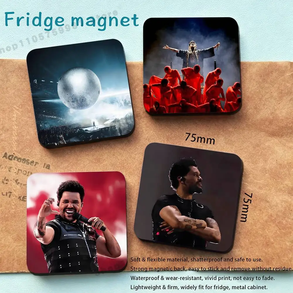 2026 T-The W-Weeknd Hurry Up Tomorrow Refrigerator Magnets the Perfect Choice for Home Create Warm Cozy Home Decor Gifts