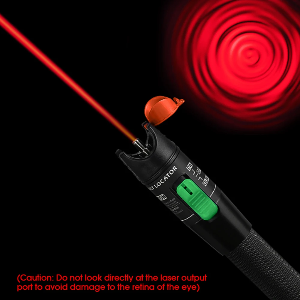 Imagem -03 - Vfl Fiber Cabo Tester Visual Fault Locator 30km Vfl Fonte 30mw 650 Mais 10nm Comprimento de Onda Fcscst Novo