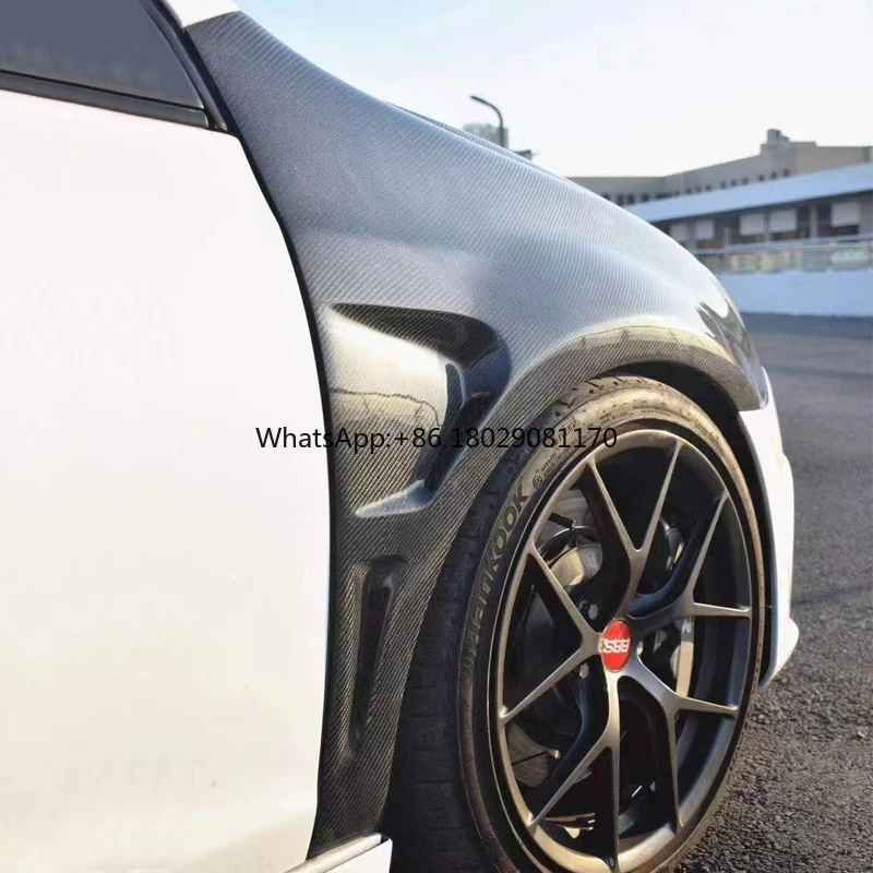 Carbon Fiber body kit Side Front Fender For VW GOLF 6 GTIR Carbon Fiber Fenders