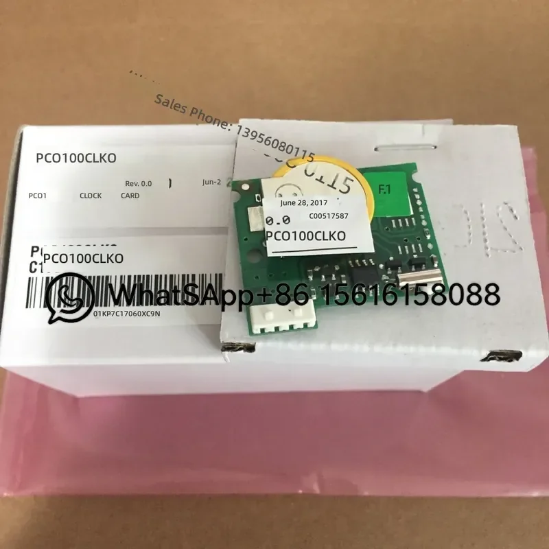 Italian Main Board Clock Card CAREL PCO100CLK01 PCO1OOCLKO Replacement Part for HVAC Control System Industrial Electronics