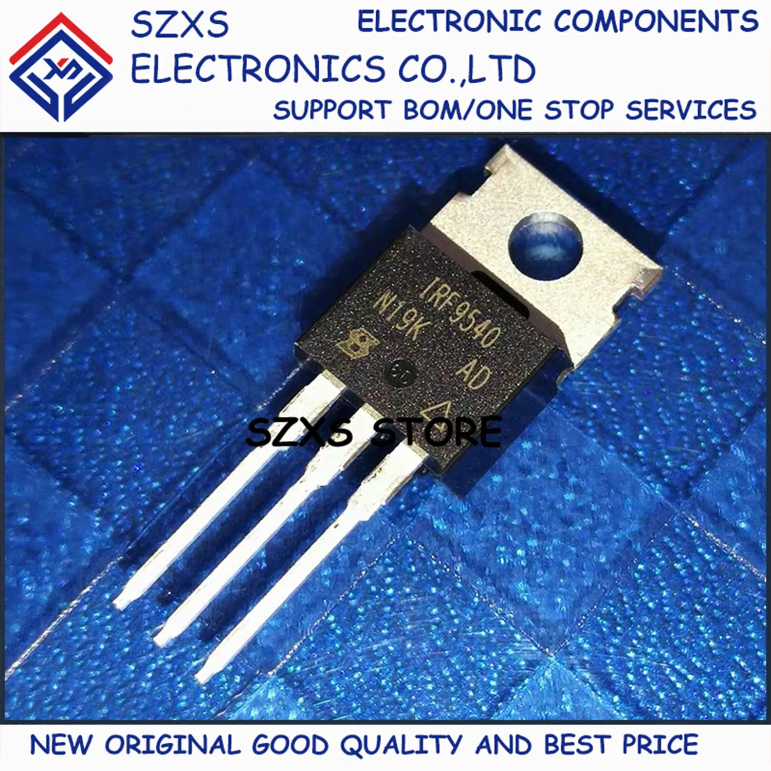 

New Original 10Pcs IRF9540 IRF9540PBF TO-220 -100V -19A MOSFET Field Effect Transistor In Stock Good Quality