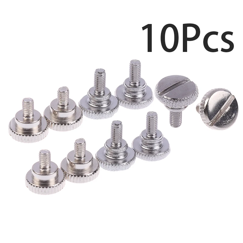 10Pcs Thread Length 5.3/7.5MM Metal Lockstitch Sewing Machine Long Screws Big Head Screw Hem Pull Cylinder Tube Hemmer Screw