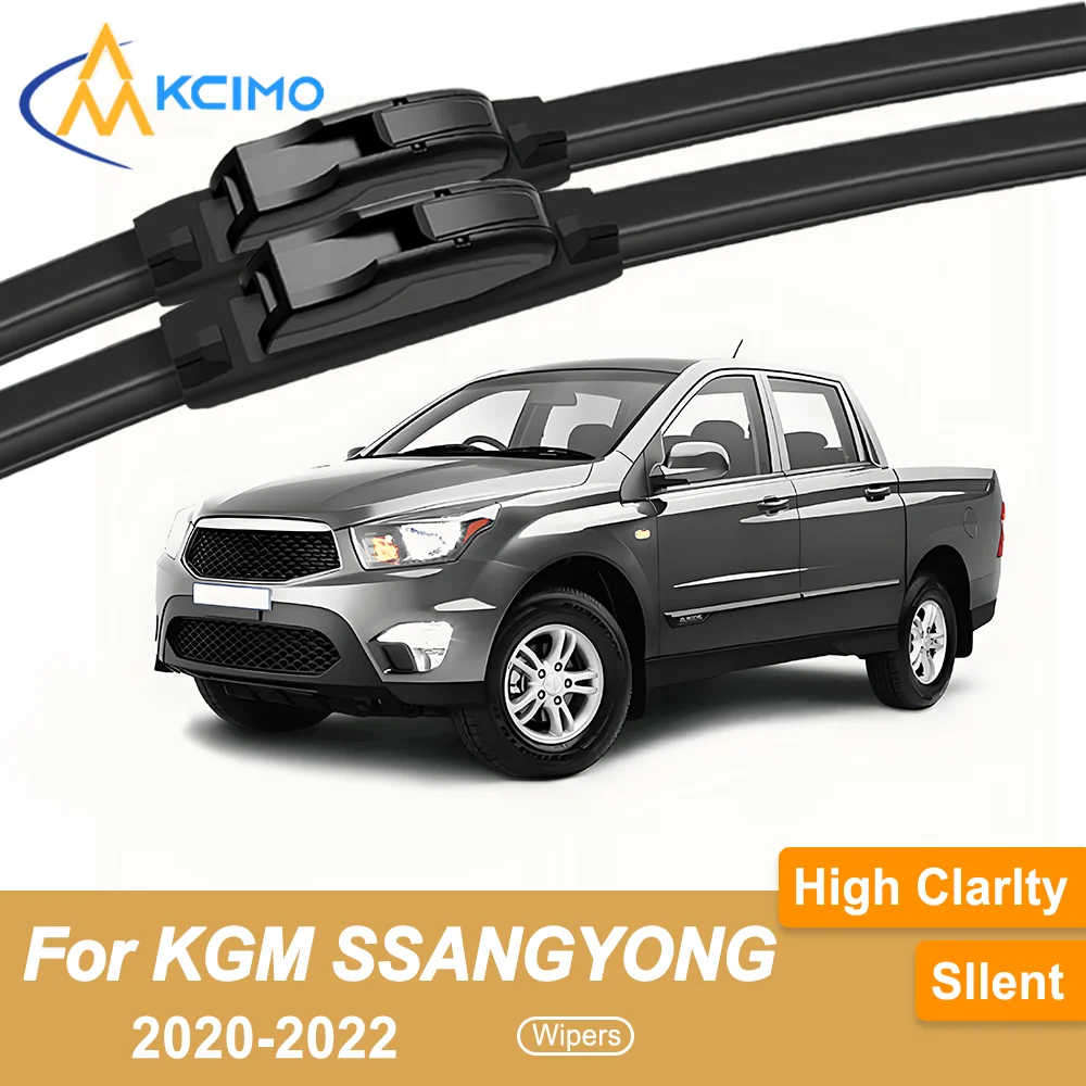 

2-Pack Superior Wiper Blades for KGM SSANGYONG Turismo 2020-2022 All-Season Durable Quiet Wiping Uninterrupted Visibility
